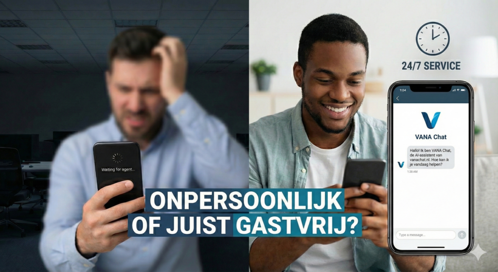Is een AI-chatbot niet onpersoonlijk? (Waarom klanten juist blij worden van snelle antwoorden)